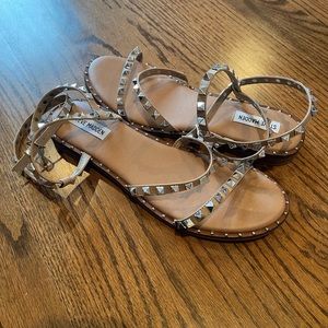 Steve Madden Studded Camel Sandals Size 11